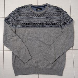 3/$25 Mexx Patterned Cotton Crewneck Sweater
